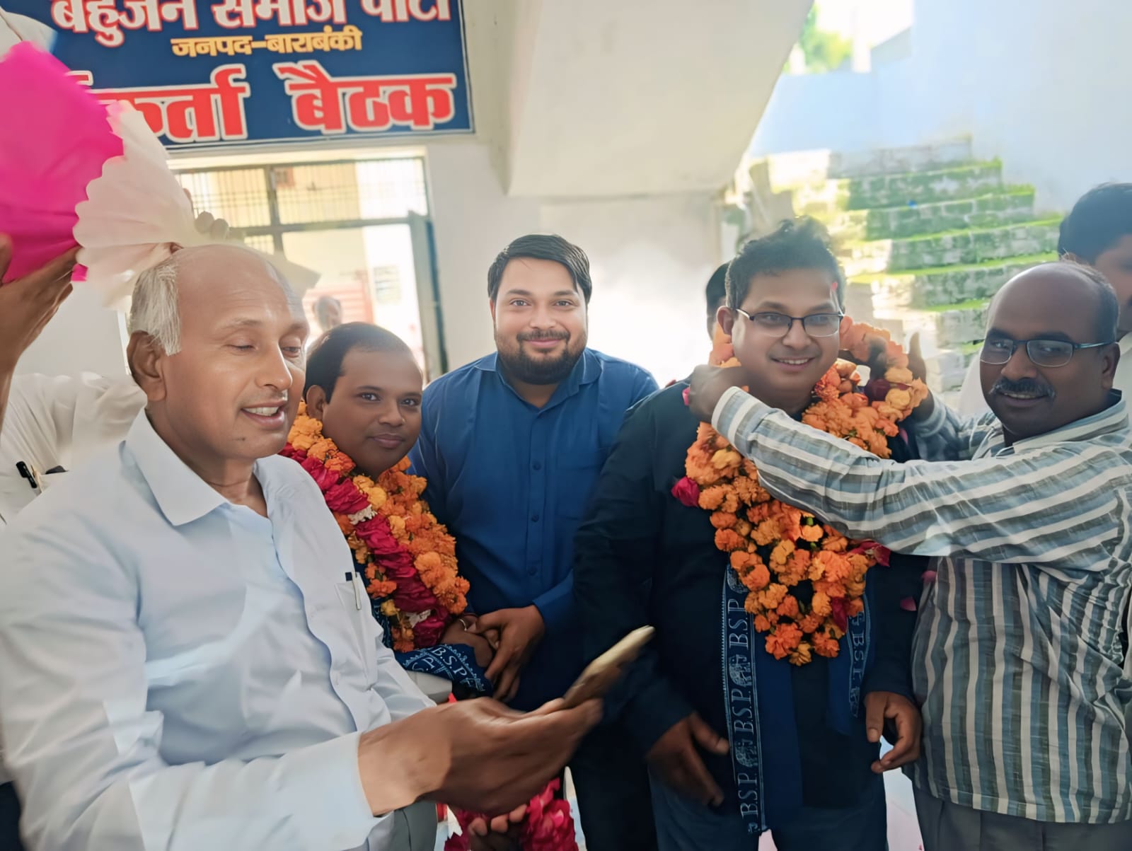 बसपा जिला अध्यक्ष बने तुलसी प्रसाद