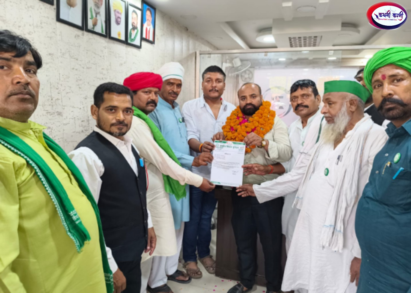 भाकियू की मासिक बैठक में गरमाएं किसानो से जुड़े मुद्दे, कार्यकारिणी गठित