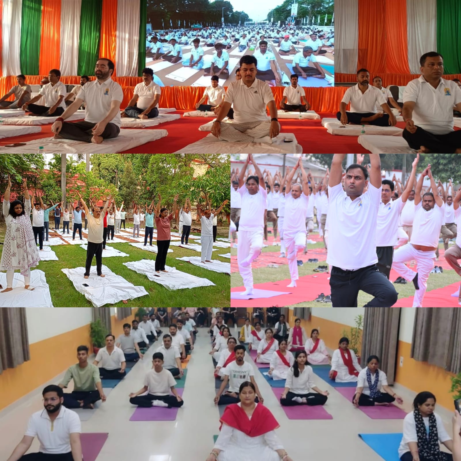 “योगा फॉर हेल्दी एजिंग” थीम पर बाराबंकी में मना 12वां अंतर्राष्ट्रीय योग दिवस योग भारत की प्राचीन और अमूल्य सांस्कृतिक धरोहर – सतीश शर्मा जनपद न्यायाधीश, डीएम, एसपी व सुमन फाउंडेशन के नेतृत्व में शिविरो में उत्साहपूर्वक नागरिकों नें की सहभागिता